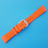 Rubber strap zweiteilig orange