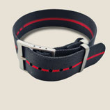 Premium Strap  schwarz / rot td10