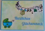Baby - Karte zur Geburt