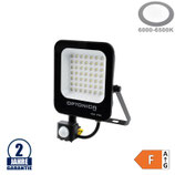 30W LED SMD Fluter weißes Gehäuse mit Bewegungsmelder