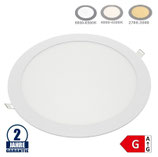 24W LED Mini Panel Rund, diverse Farben