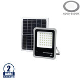 15W LED Fluter solar-betrieben inkl. Akku 3,2V/10Ah