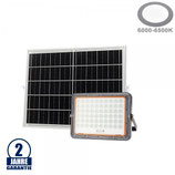 35W LED Solar-Fluter Kaltweiß 6.4V/16.5Ah mit Solar-Panel