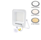 30W LED SMD Fluter weißes Gehäuse mit Bewegungsmelder
