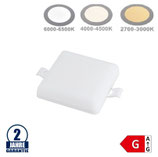 9W LED Frameless Mini Panel Quadratisch