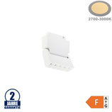10W Strahler 5-flammig Schwenkbar für 48V Stromschiene R35 Magnetic Line Weiß