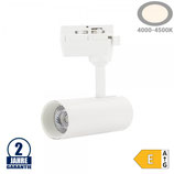12W LED 1 Ph. Schienenstrahler Weiß