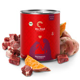 Rind mit Süßkartoffel & Zucchini