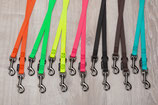 Leine und Halsband BioThane in verschiedenen Farben