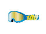 100% STRATA EQUINOX GOGGLE (MIRROR GOLD LENS)