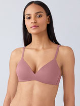 How perfect wire free tshirt bra in rose brown