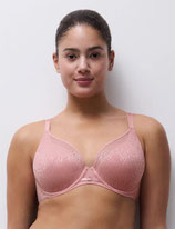 Belle Lightweight Plunge in Rose Sand