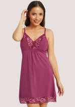 Chemise in Cranberry Rose