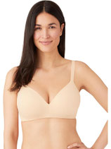 how perfect wire-free tshirt bra in sand