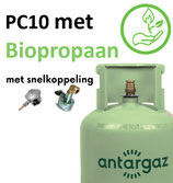 Antargaz PC10 (snelkoppeling) BIOPROPAAN + waarborgkaart