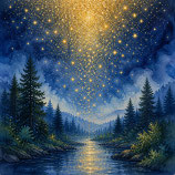 Magical Stars Shower von Lavinia 2014