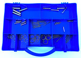 V4A Steckbolzen, Splint & Splintring A4 Sortiment2 blau