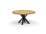 Eetkamertafel rond Mango diverse maten en soorten