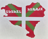 Pegatina MAPA EUSKAL HERRIA IKURRIÑA Eranskailua
