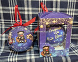 Bola de Navidad OLENTZERO eta MARI DOMINGI Eguberriko Bola (OLEN188)