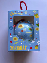 Bola de Navidad OLENTZERO eta MARI DOMINGI Eguberriko Bola (OLEN187)