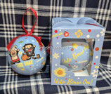 Bola de Navidad OLENTZERO eta MARI DOMINGI Eguberriko Bola (OLEN187)