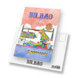 Tarjeta Postal BILBAO BILBO Posta-Txartela (AR)