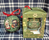 Bola de Navidad OLENTZERO eta MARI DOMINGI Eguberriko Bola (OLEN189)