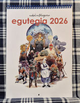 Calendario EUSKAL MITOLOGIA 2026 Egutegia