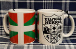 Taza EUSKAL HERRIA + IKURRIÑA Katilua