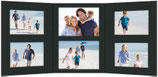 Momentum 3-delige fotomap met verschillende passepartouts