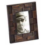 Fotolijst Liam Portret 10 x 15 cm. Kleur Notenhout