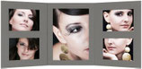 Momentum 3-delige fotomap met verschillende passepartouts