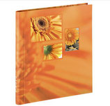 Selbstklebealbum "Singo" orange 28x31 cm