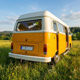 Orig.WaMü Auto Aufkleber | weiß-grün
