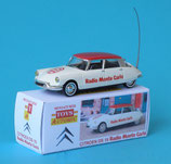 Toys.Automic Citroen Ds radio RMC course Cycliste