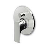 ZWN134 MISCELATORE PARTE ESTERNA VASCA/DOCCIA WIND +CORPO INCASSO