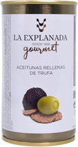 La Explanada Gourmet, Grüne Oliven gefüllt mit Trüffelpaste (5 Stück)
