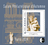 Bloc CNEP97 La vierge du pilier- 2024 Neuf**
