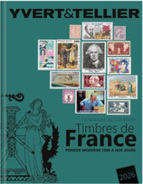 Catalogue de cotation timbres de France 2026 Yvert et Tellier en 2 tomes