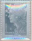 Marianne de Beaujard, timbre en argent ADH193 (4242) - 2008 Neuf**