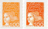 Marianne de Luquet 1f orange ADH16 (3101) - 1997 Neuf**