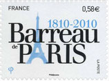 Bicentenaire du barreau de Paris ADH508 - 2010 Neuf**