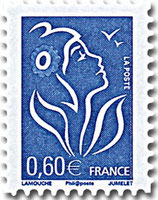 Marianne de Lamouche 0,60€ bleu ADH85C - 2006 Neuf**