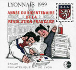 Bloc CNEP11 Lyonnais (surcharge bicentenaire) - 1989 Neuf**