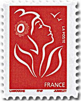 Marianne de Lamouche TVP rouge ADH49A 49B - 2005 Neuf**
