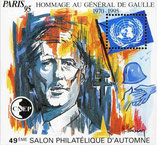 Bloc CNEP21 Général de Gaulle - 1995 Neuf**