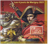 Paire de carrés Marigny33 Napoléon Ier - 2021 Neuf**