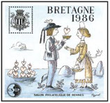 Bloc CNEP7 Bretagne Type I - 1986 Neuf**