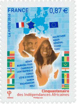 Cinquantenaire des Indépendances africaines ADH472 - 2010 Neuf**